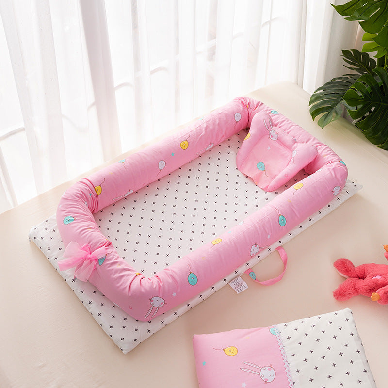 MimiiMe- Mobiles Babybett, beziehbar und waschbar