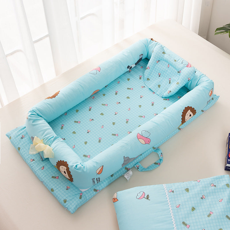 MimiiMe- Mobiles Babybett, beziehbar und waschbar