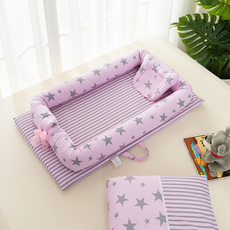 MimiiMe- Mobiles Babybett, beziehbar und waschbar