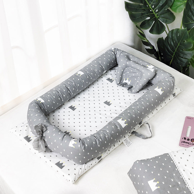 MimiiMe- Mobiles Babybett, beziehbar und waschbar