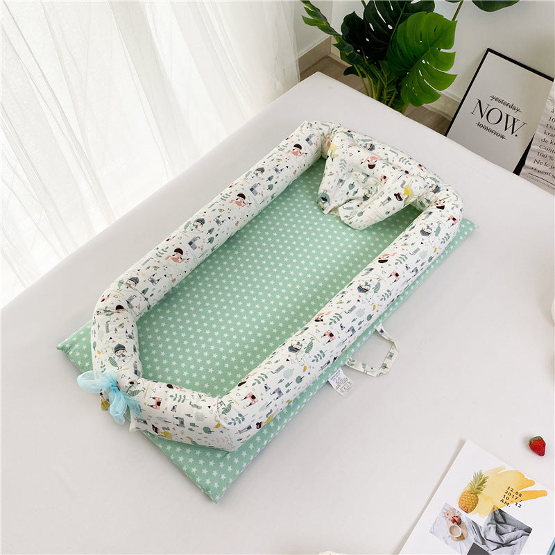 MimiiMe- Mobiles Babybett, beziehbar und waschbar