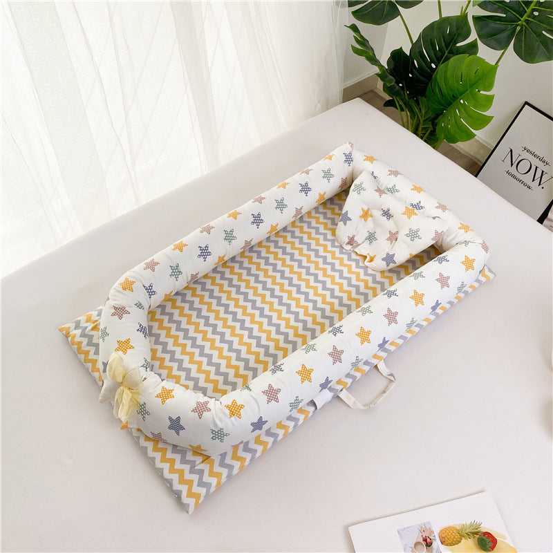 MimiiMe- Mobiles Babybett, beziehbar und waschbar