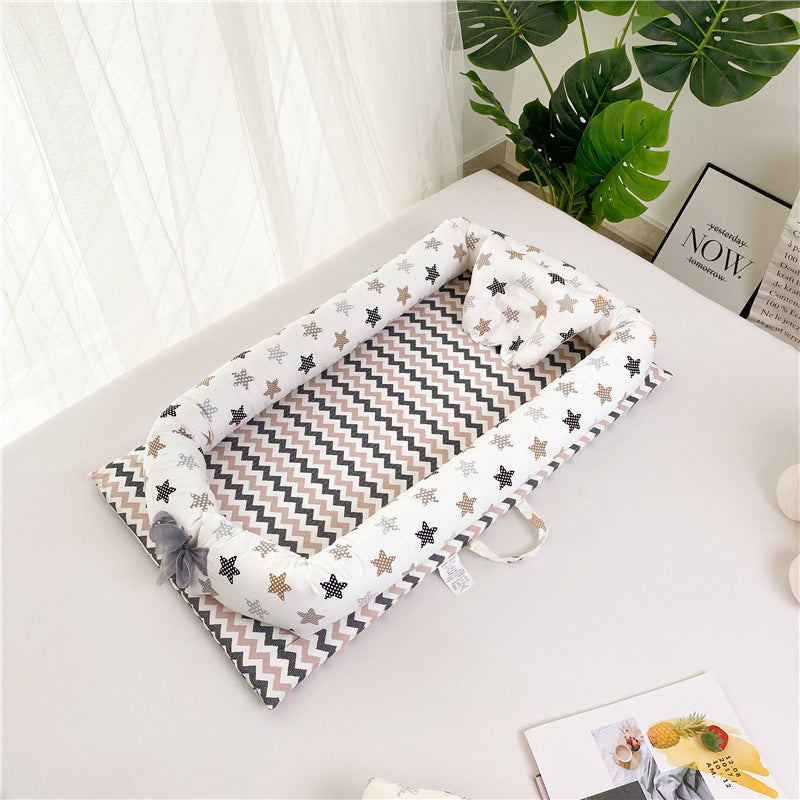 MimiiMe- Mobiles Babybett, beziehbar und waschbar