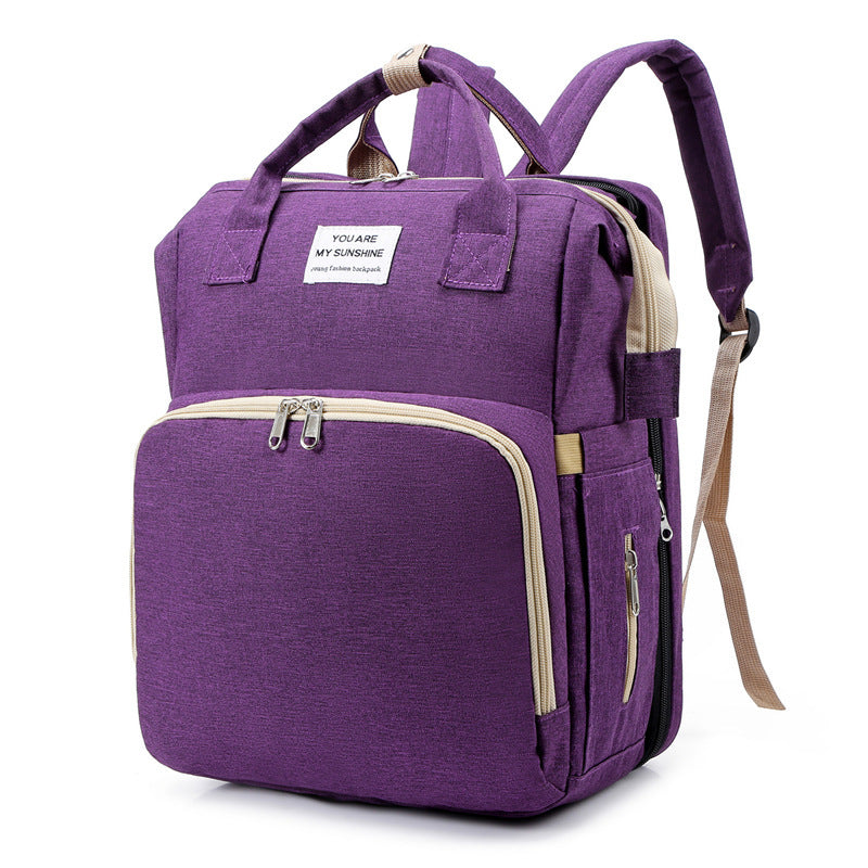 MimiiMe- Mommy Rucksack mit ausziehbarem Babybett