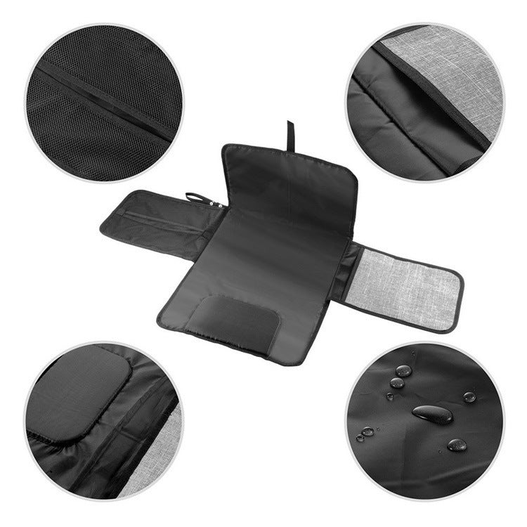 MimiiMe- Tragbare Wickelunterlage, hygienisch und leicht abwischbar