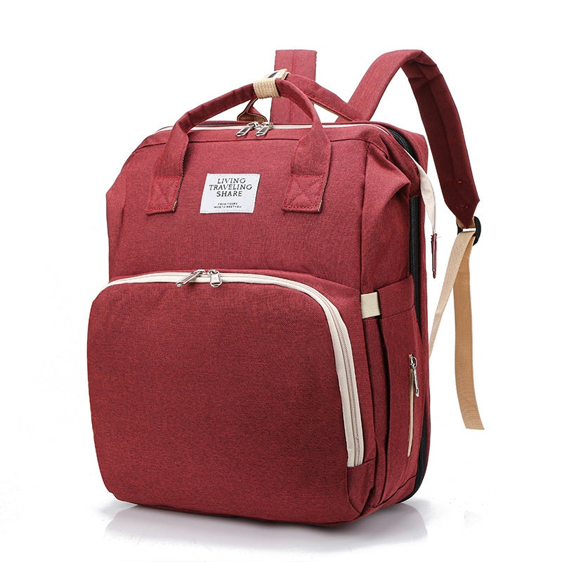 MimiiMe- Mommy Rucksack mit ausziehbarem Babybett