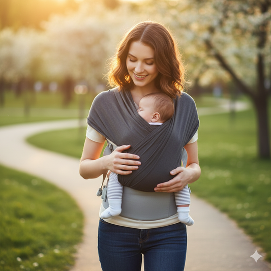 MimiiMe- Baby Tuchtrage aus Baumwolle