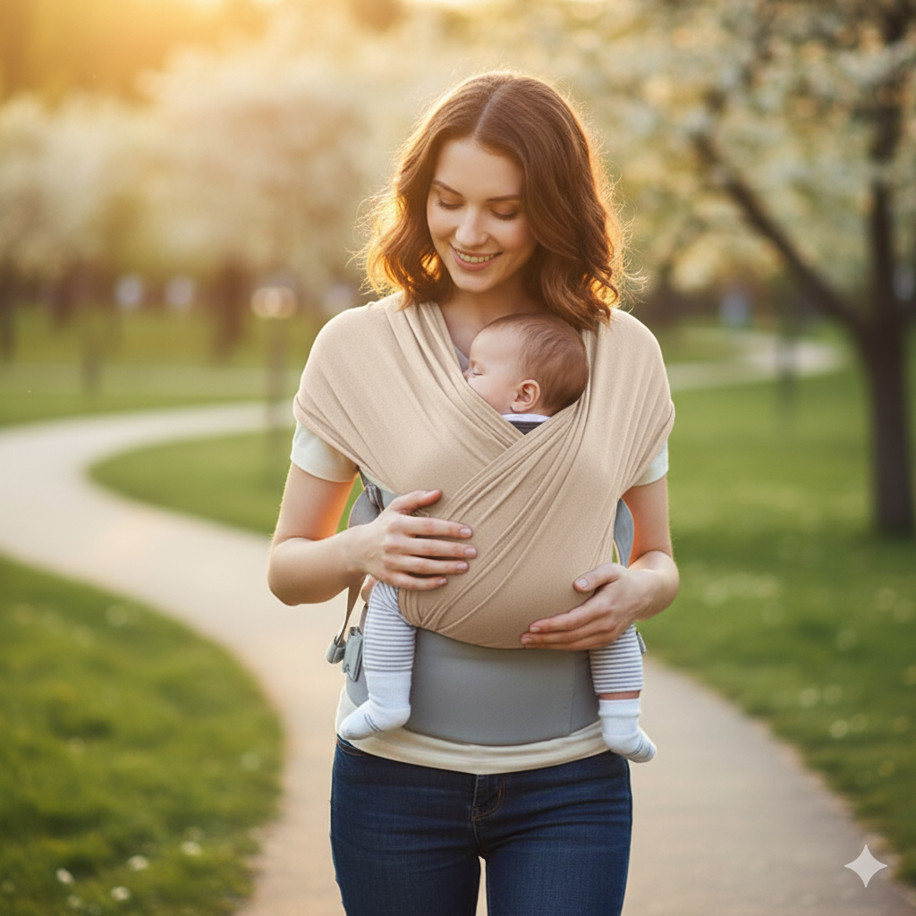 MimiiMe- Baby Tuchtrage aus Baumwolle