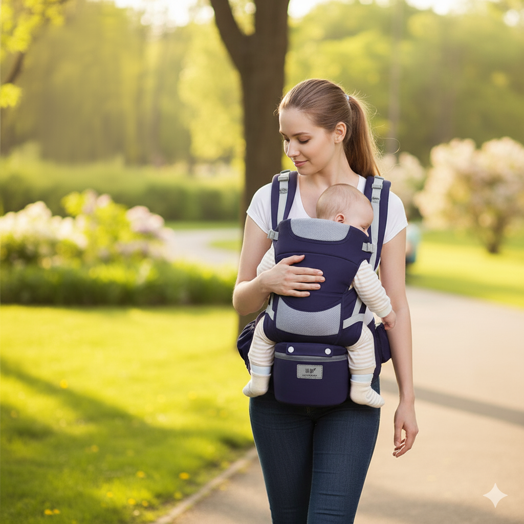 MimiiMe- Ergonomische 3 in 1 Babytrage